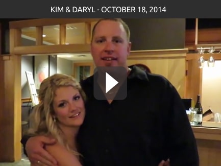 Kim & Daryl, October 18, 2014