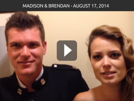 Madison & Brendon Taylor – August 17, 2014